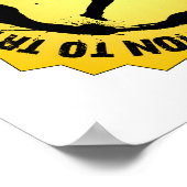 Poster Fantastique Sceau de Paintball (Coin)