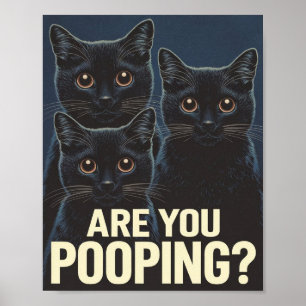 Poster Fantastiques Chats Noirs Est-Ce Que Vous Poivrez ?