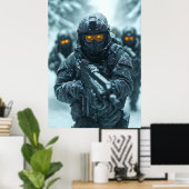 POSTER FANTASY ARMY IN COOLEST AREA (Bureau à domicile)