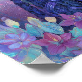 Poster Fantasy Art Black Girl Black Queen Goddess (Coin)