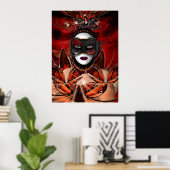 Poster Fantasy Art Butterfly Queen No border (Thuiskantoor)