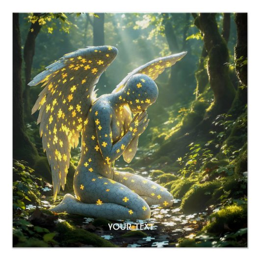 Poster Fantasy Cute Angelic Figure Puzzle (Devant)