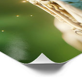 Poster Fantasy Cute Robot Face Sculpture (Coin)