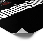 Poster Fantasy Football Commissioner Draft Party Commish  (Coin)