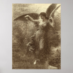 Poster Fantin-Latour - A Eugene Delacroix