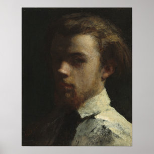 Poster Fantin-Latour - Autoportrait