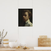 Poster Fantin-Latour - Autoportrait (Cuisine)