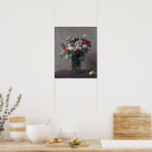 Poster Fantin-Latour - Fleurs De Normandie (Cuisine)