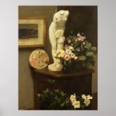 Poster Fantin-Latour - Fleurs Et Objets Divers (Devant)