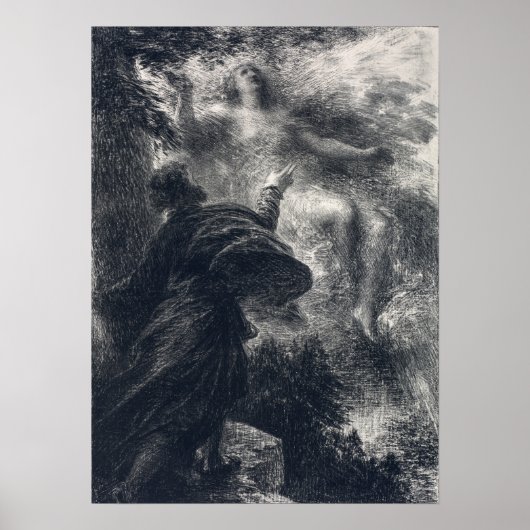 Poster Fantin-Latour - La Fée Des Alpes (Devant)