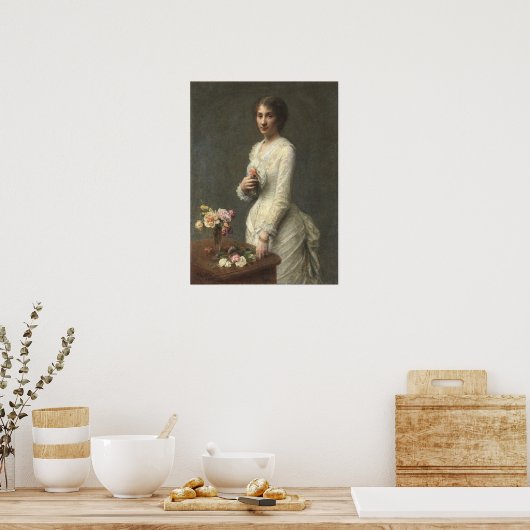 Poster Fantin-Latour - Mme Lerolle (Cuisine)