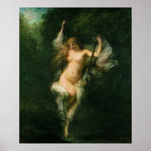 Poster Fantin-Latour - Sarah La Banista (Devant)