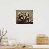 Poster Fantin-Latour - Vie Encore Avec Fleurs (Cuisine)
