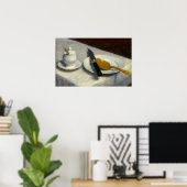 Poster Fantin-Latour - Vie morte avec pot de moutarde 186 (Bureau à domicile)