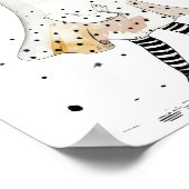 Poster Fantôme à l'aquarelle & Tournesols Halloween Fanta (Coin)