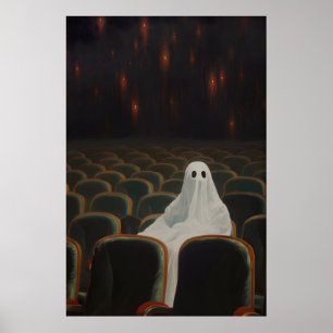 Poster Fantôme au théâtre Art Imprimé Épouvantable Broadw
