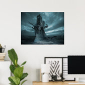 Poster Fantôme de Hollandais volant (Bureau à domicile)