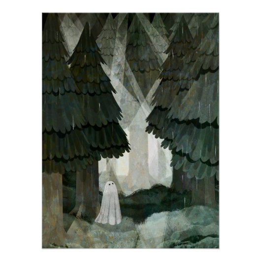 Poster Fantôme de la forêt de pins (Devant)