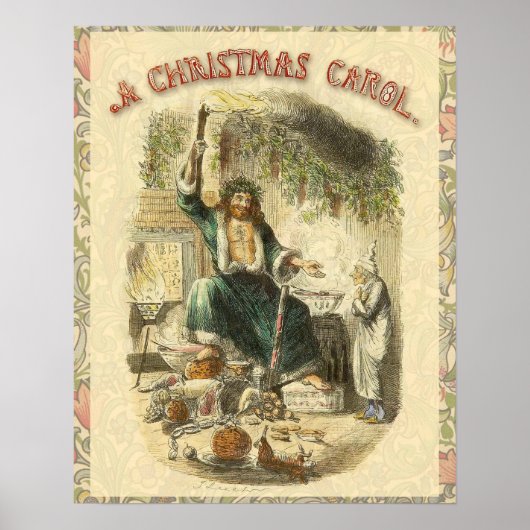 Poster Fantôme de Noël Présent Scrooge (Devant)
