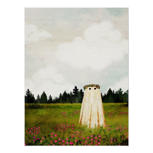 Poster Fantôme de trèfle rouge (Devant)