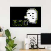 POSTER FANTÔME D'HALLOWEEN - HOU 2 (Bureau à domicile)