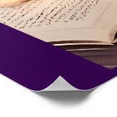 Poster Fantôme Gothique Lecture D'Un Livre D'Évangiles Pa (Coin)