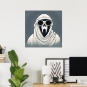 Poster Fantôme - Halloween (Bureau à domicile)