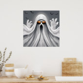 Poster Fantôme - Halloween (Cuisine)