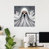 Poster Fantôme - Halloween (Bureau à domicile)