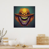 Poster Fantôme - Halloween (Cuisine)