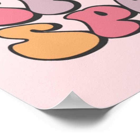 Poster Fantôme rétro éffrayant (Coin)