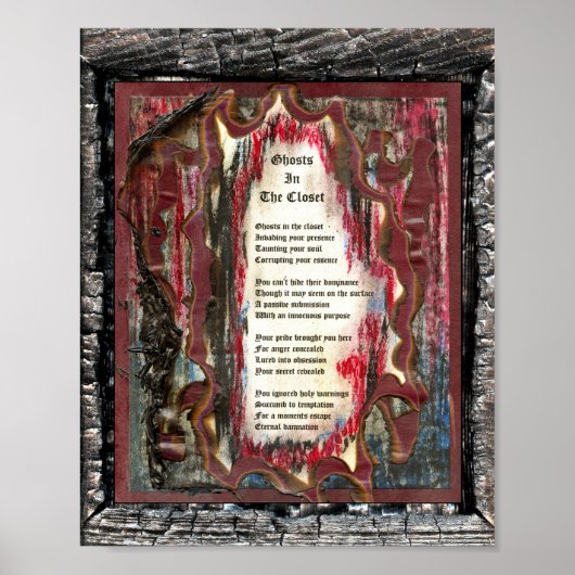 Poster Fantômes Dans Le Closet (Devant)