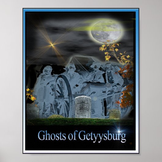 Poster fantômes de Gettysburgh (Devant)