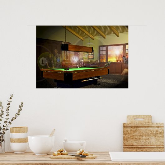 Poster Fantômes de pool (Cuisine)