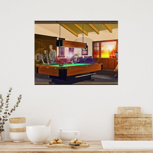 Poster Fantômes de pool (Cuisine)