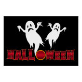 Poster Fantômes d'Halloween (Devant)
