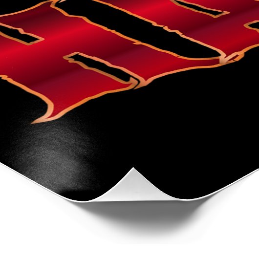 Poster Fantômes d'Halloween (Coin)