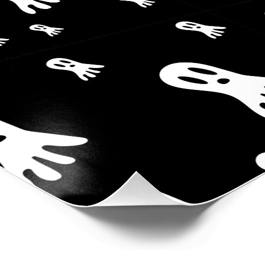 Poster Fantômes d'Halloween foncé (Coin)