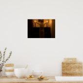 Poster fantômes d'horreur dans la chambre (Cuisine)