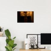 Poster fantômes d'horreur dans la chambre (Bureau à domicile)