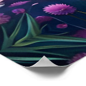 Poster Faon dans l'étang de la prairie  (Coin)