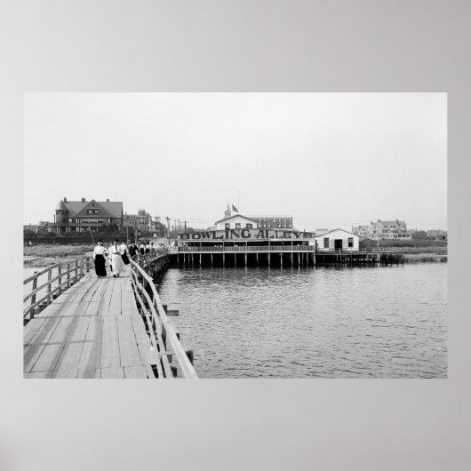 Poster Far Rockaway From the Inlet, 1904 (Devant)