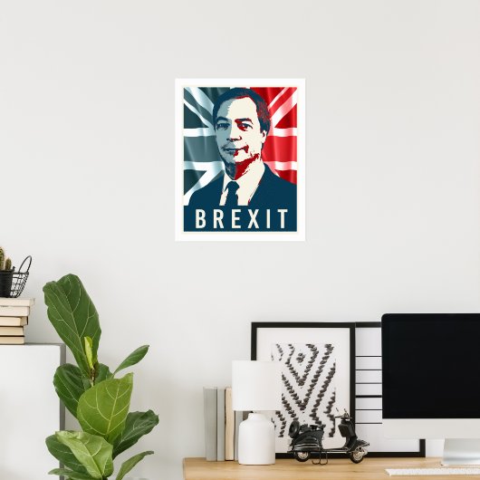Poster Farage Brexit - - (Bureau à domicile)