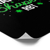 Poster Farceur Shaper Rbt Trèfle St Patricks Day A (Coin)