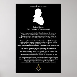 Poster Farewell to Masons