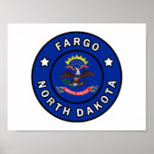 Poster Fargo Dakota du Nord (Devant)