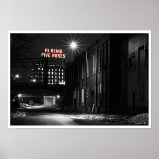 Poster Farine cinq Roses