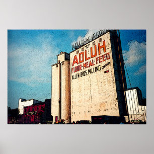 Poster Farine d'Adluh