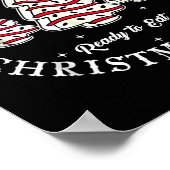 Poster Farm Fresh Ready To Eat Christmas Tree Cake Funny (Coin)