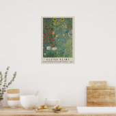 Poster Farm Garden With Sunflowers (Cuisine)